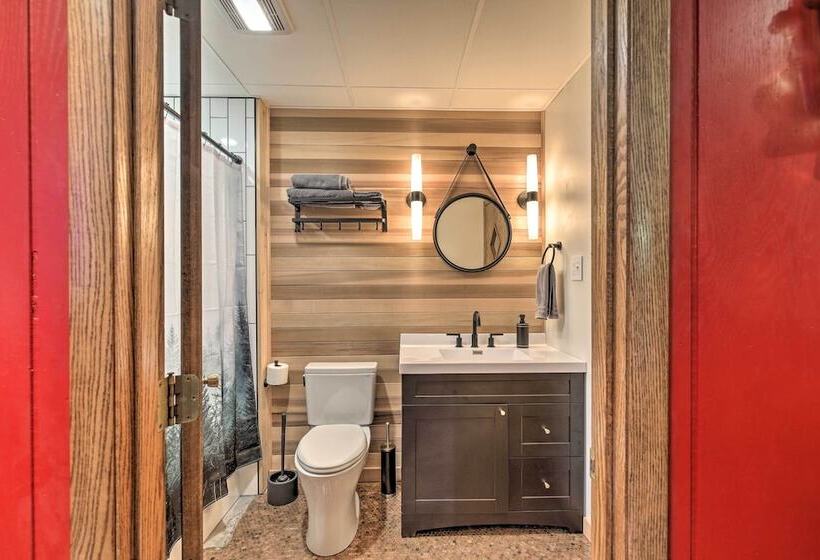 Arbor Vitae Home W/ Game Room: Snowmobiles Welcome