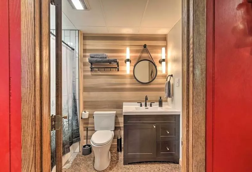 Arbor Vitae Home W/ Game Room: Snowmobiles Welcome