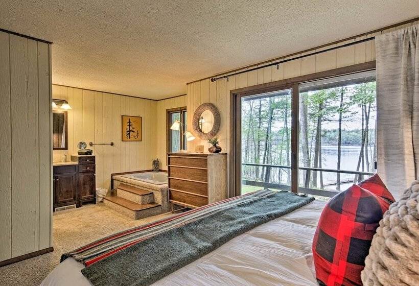 Arbor Vitae Home W/ Game Room: Snowmobiles Welcome