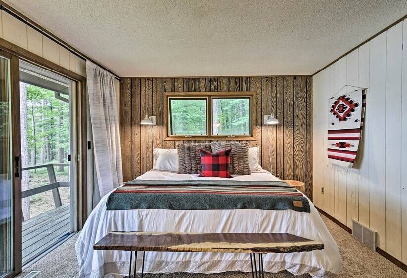 Arbor Vitae Home W/ Game Room: Snowmobiles Welcome