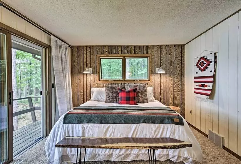 Arbor Vitae Home W/ Game Room: Snowmobiles Welcome