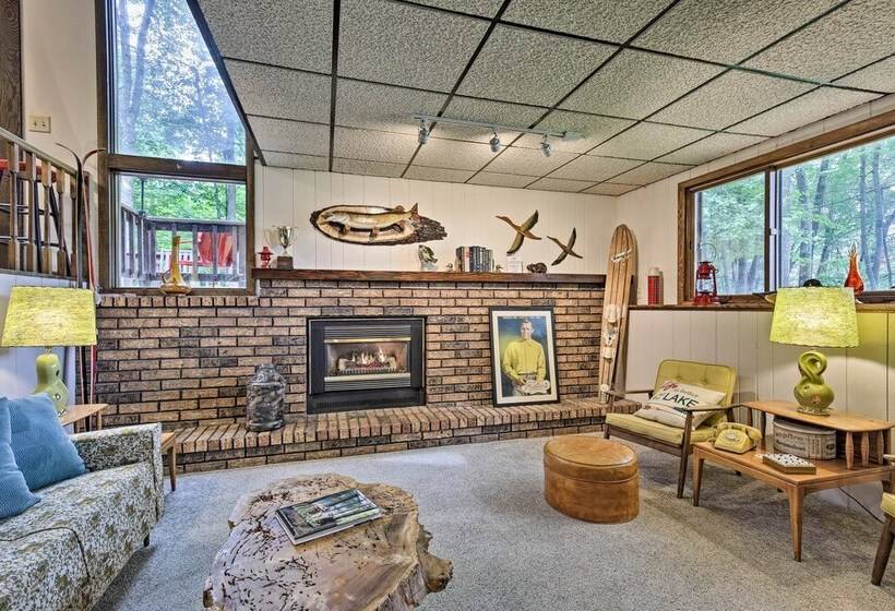 Arbor Vitae Home W/ Game Room: Snowmobiles Welcome