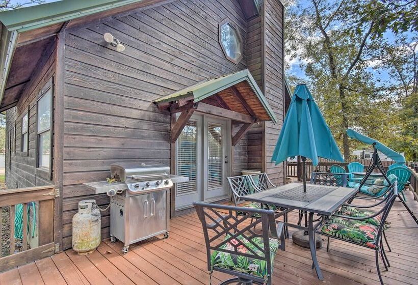 Broken Bow Cabin W/ Private Deck ~ 5 Mi To Lake!