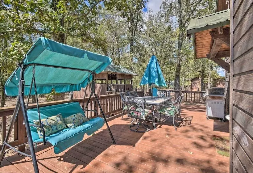 Broken Bow Cabin W/ Private Deck ~ 5 Mi To Lake!