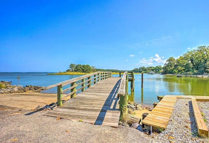 Chesapeake Bay Home: 200 Ft To Boat & Fish!