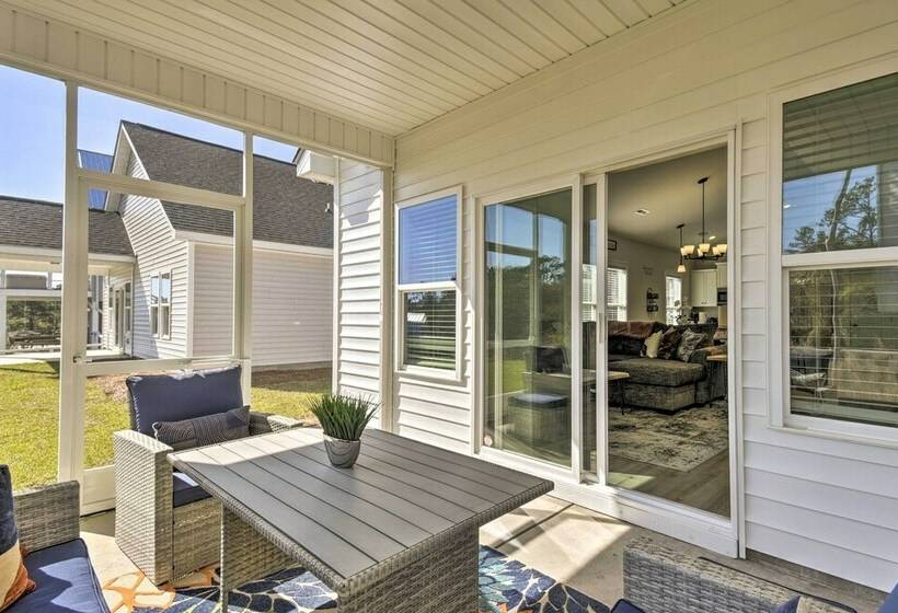 Little River Escape W/ Patio < 6 Mi To Beach!