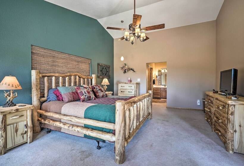 Mtn View Cabin W/ Deck, 3 Mi To Cripple Creek!