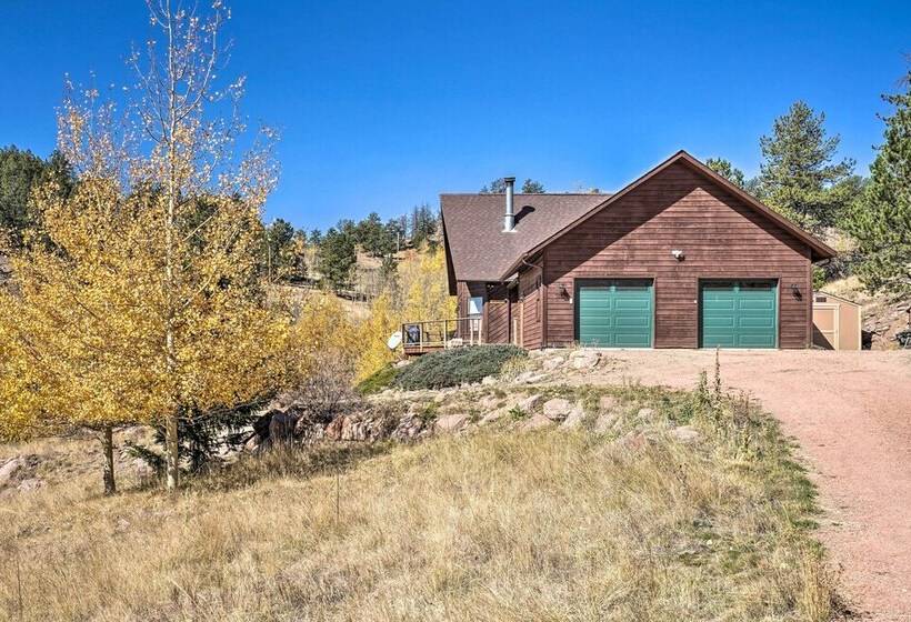 Mtn View Cabin W/ Deck, 3 Mi To Cripple Creek!