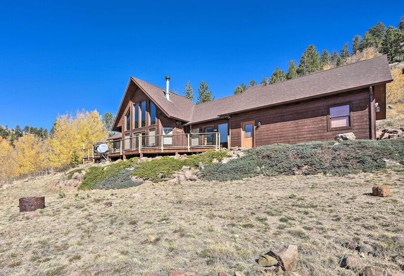Mtn View Cabin W/ Deck, 3 Mi To Cripple Creek!