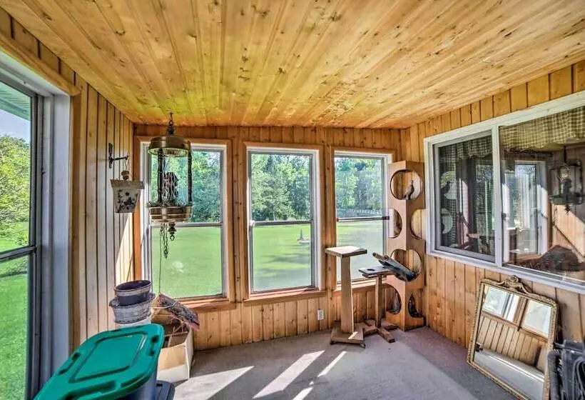 Riverfront Suring Home: Atv Trails, Sunroom!