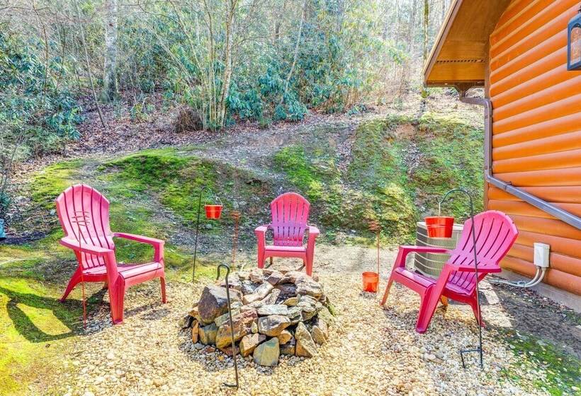 Scenic Marble Cabin W/ Fire Pit!