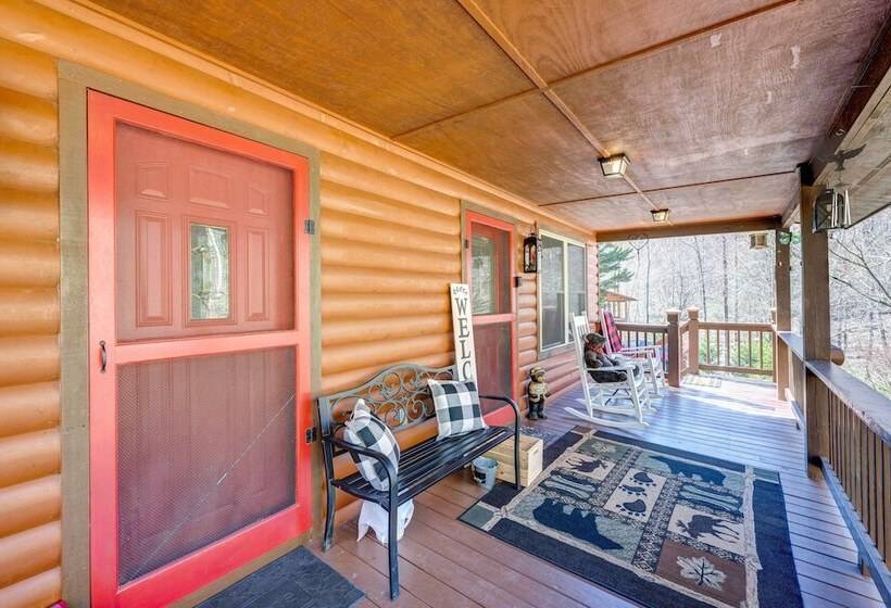 Scenic Marble Cabin W/ Fire Pit!