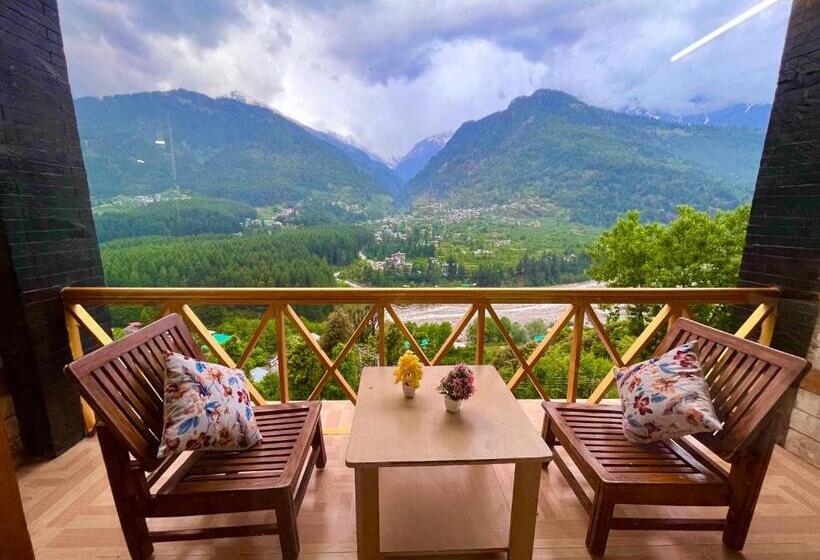 בית מלון כפרי Bentenwood Resort A Beutiful Scenic Mountain & River View