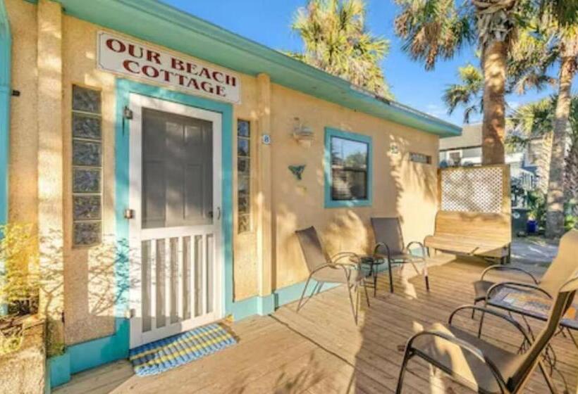 فندق صغير Beach Cottage Steps From The Ocean