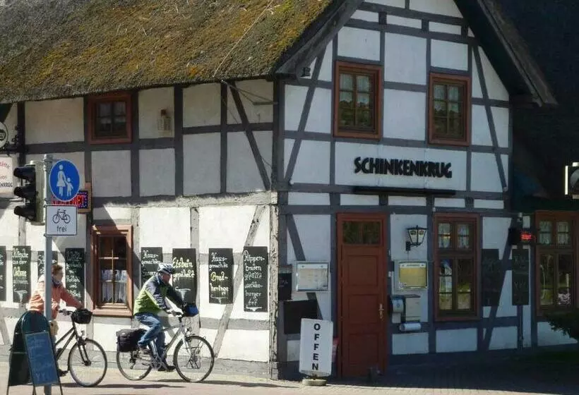 هاستل Gaststaette & Pension Schinkenkrug