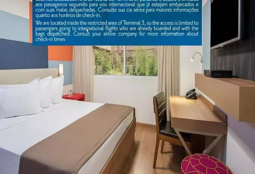 Tryp By Wyndham São Paulo Airport   Hotel De Transito Terminal 3  Lado Ar   área Restrita á Passagei