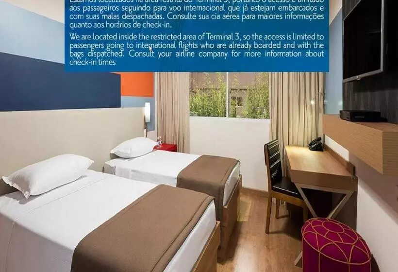 Tryp By Wyndham São Paulo Airport   Hotel De Transito Terminal 3  Lado Ar   área Restrita á Passagei