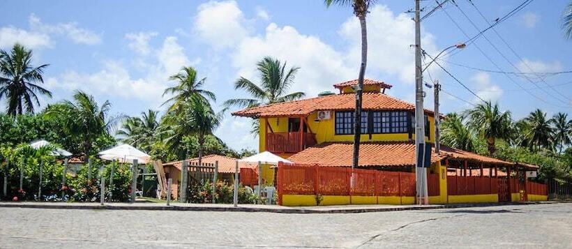 בית מלון כפרי Pousada Praia De Imbassaí