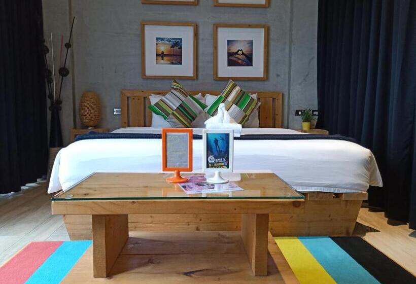 تختخواب و صبحانه 墾丁船帆石原宿 L 國旅卡特約 L 可包棟民宿