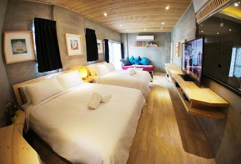 تختخواب و صبحانه 墾丁船帆石原宿 L 國旅卡特約 L 可包棟民宿