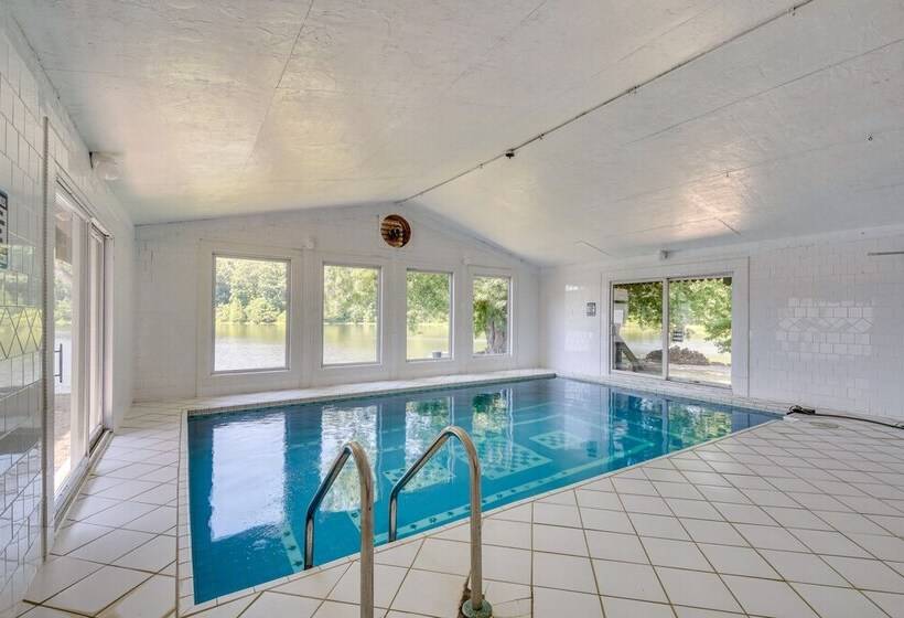 Missouri Castle W/ Private Lake, Pool & 100 Acres!