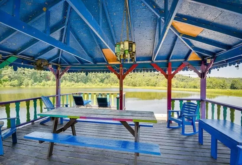 Missouri Castle W/ Private Lake, Pool & 100 Acres!