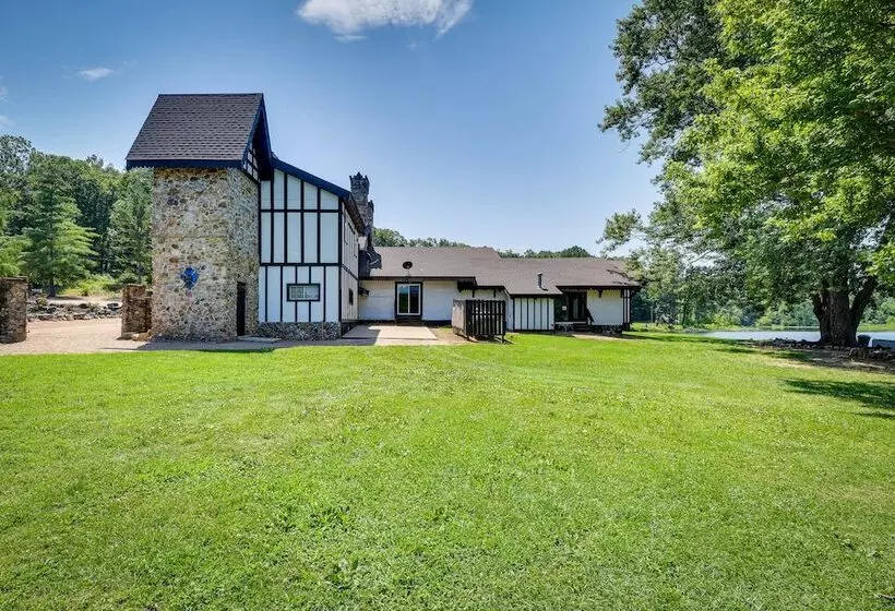 Missouri Castle W/ Private Lake, Pool & 100 Acres!