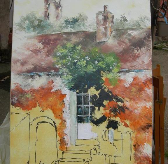 مبيت وإفطار La Ferme Rose