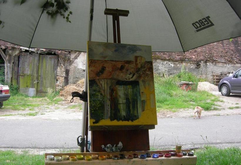 مبيت وإفطار La Ferme Rose