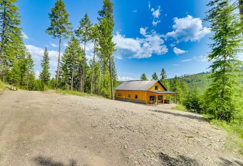 Modern Lakeside Cabin W/ Mountain Views & Hot Tub!