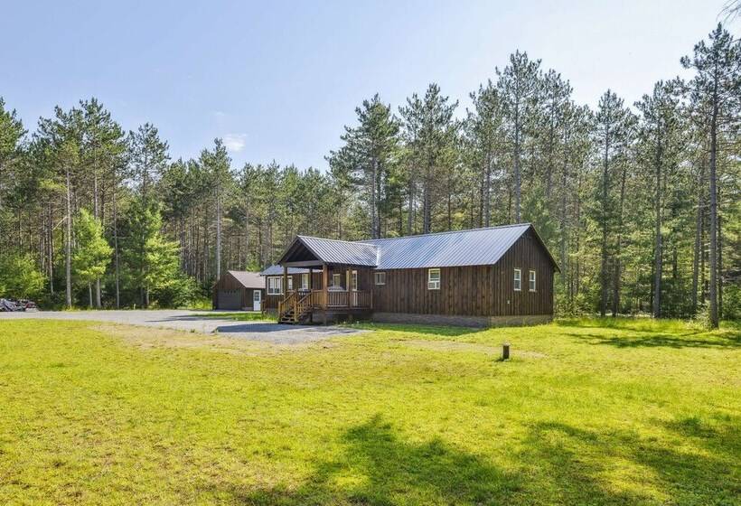 5 Acre Brantingham Property W/ Porch & Grill!