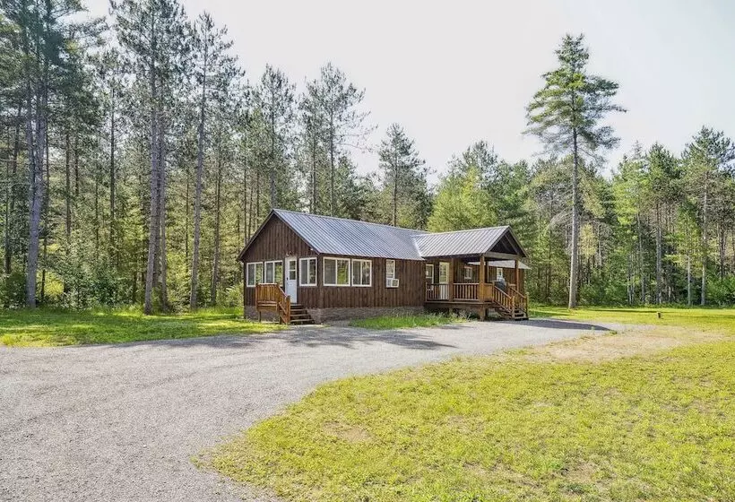 5 Acre Brantingham Property W/ Porch & Grill!
