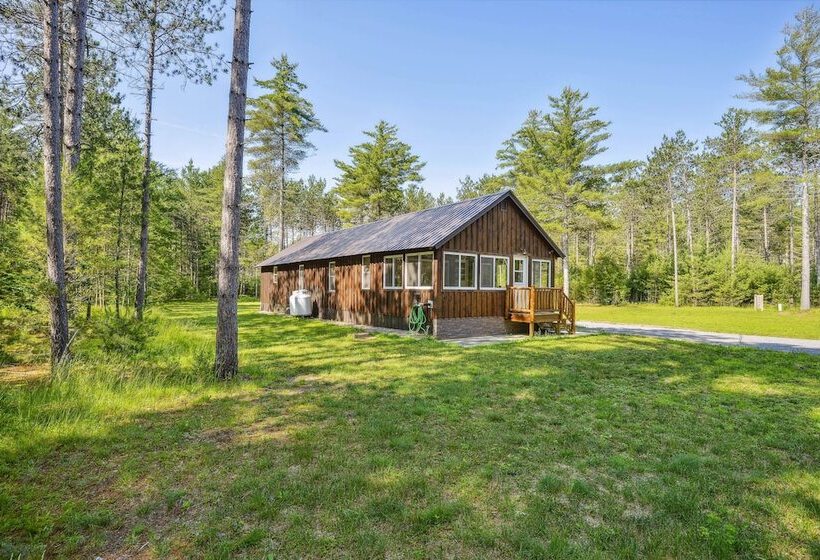 5 Acre Brantingham Property W/ Porch & Grill!