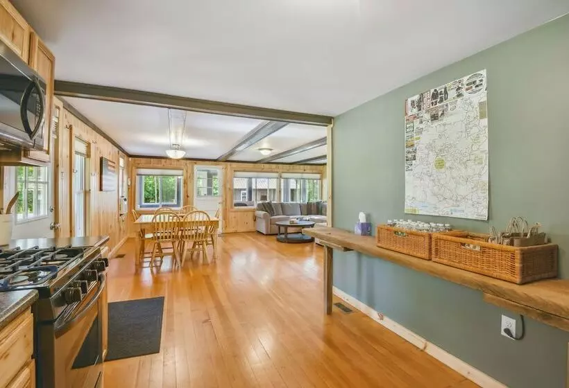 5 Acre Brantingham Property W/ Porch & Grill!