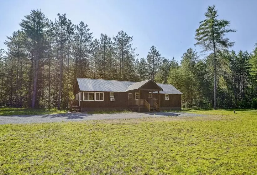 5 Acre Brantingham Property W/ Porch & Grill!