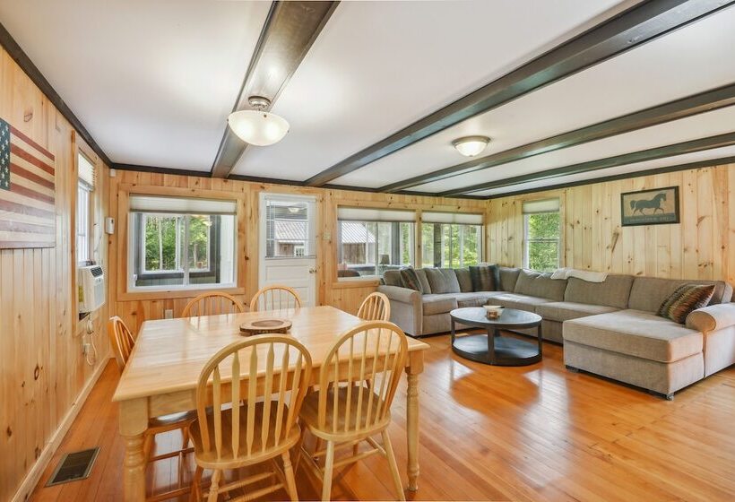 5 Acre Brantingham Property W/ Porch & Grill!