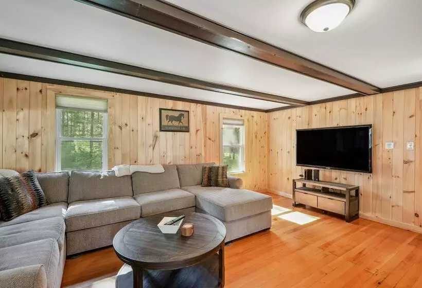 5 Acre Brantingham Property W/ Porch & Grill!