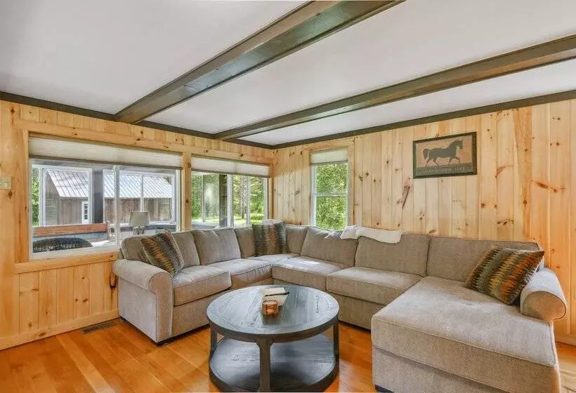 5 Acre Brantingham Property W/ Porch & Grill!