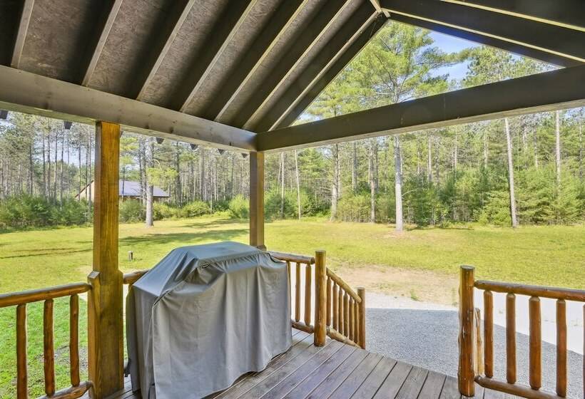 5 Acre Brantingham Property W/ Porch & Grill!