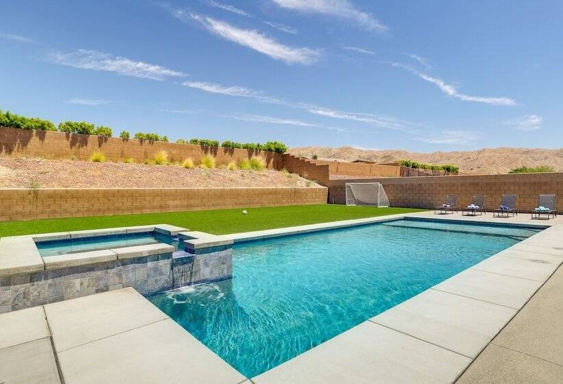 Desert Hot Springs Gem: Saltwater Pool & Mtn Views