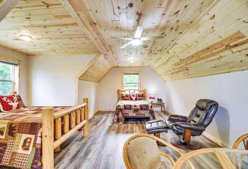Garrison Haven On Whitefish Lake W/ Boat Dock!