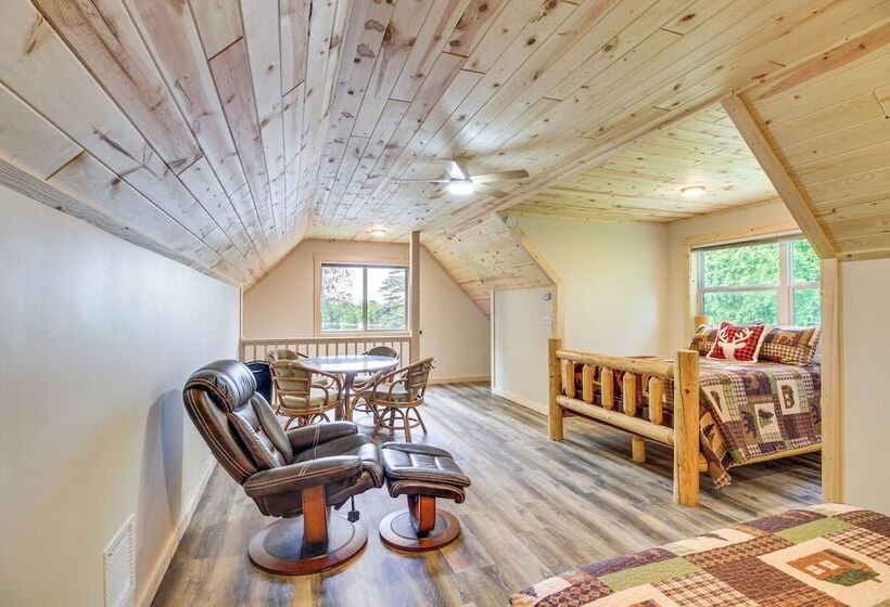 Garrison Haven On Whitefish Lake W/ Boat Dock!