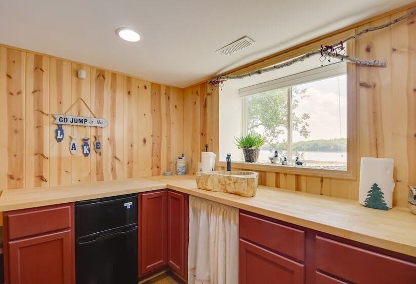 Garrison Haven On Whitefish Lake W/ Boat Dock!