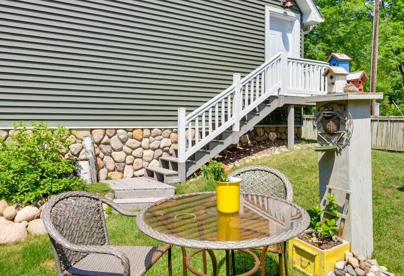 Garrison Haven On Whitefish Lake W/ Boat Dock!