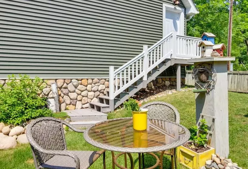 Garrison Haven On Whitefish Lake W/ Boat Dock!
