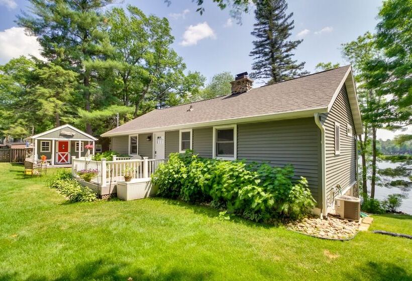 Garrison Haven On Whitefish Lake W/ Boat Dock!