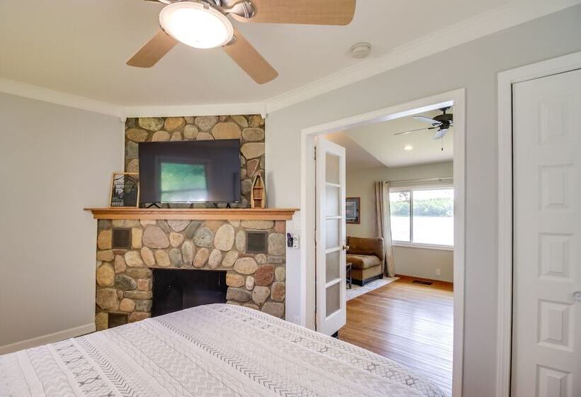 Garrison Haven On Whitefish Lake W/ Boat Dock!