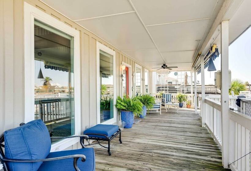 < 1 Mi To Ocean: Water View Home In Jamaica Beach