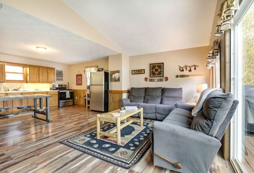 Lakefront Phelps Cabin W/ Boat Dock & Water Toys!