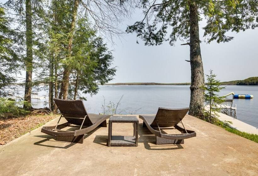 Lakefront Phelps Cabin W/ Boat Dock & Water Toys!